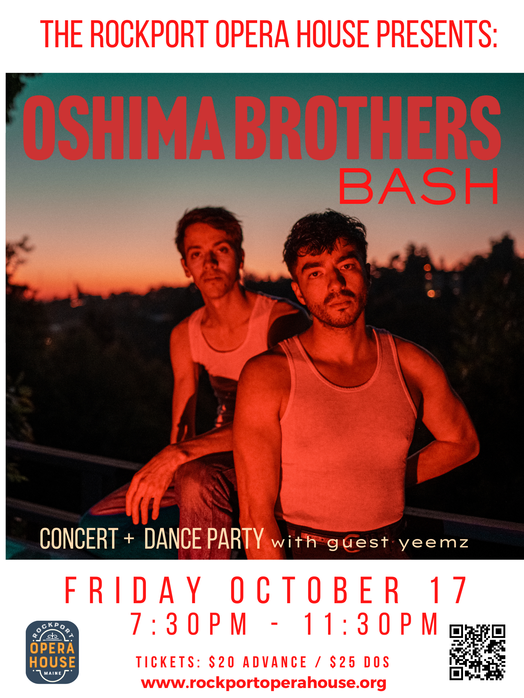 ꕤ オーダー相談ページ ꕤ Oshima Brothers BASH — Rockport Opera House